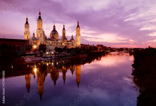 Basilica del Pilar, Zaragoza, Spain. © StockPhotoAstur