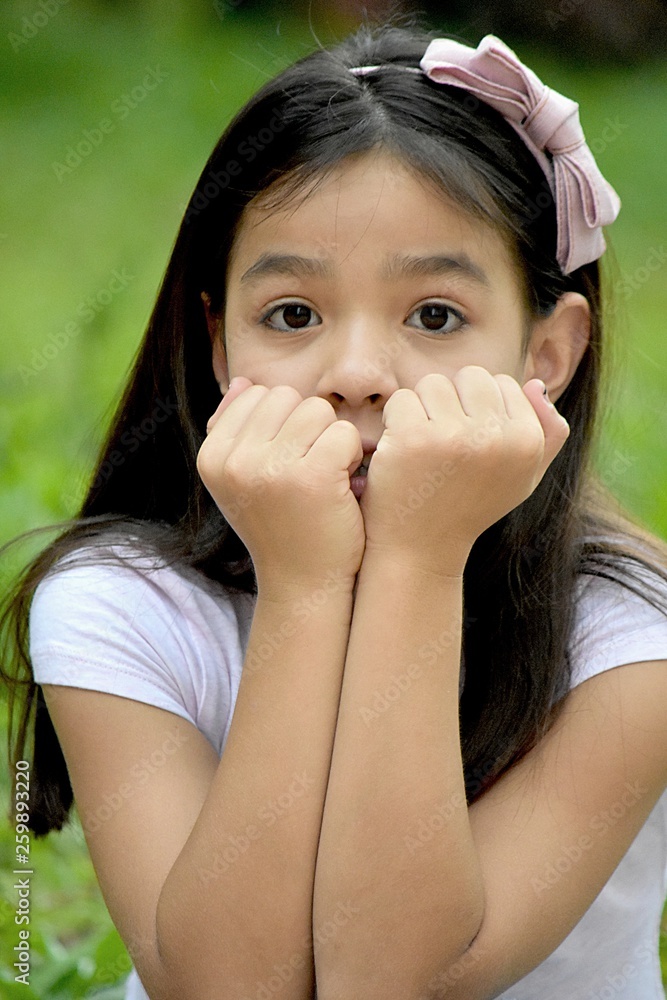 A Fearful Petite Child