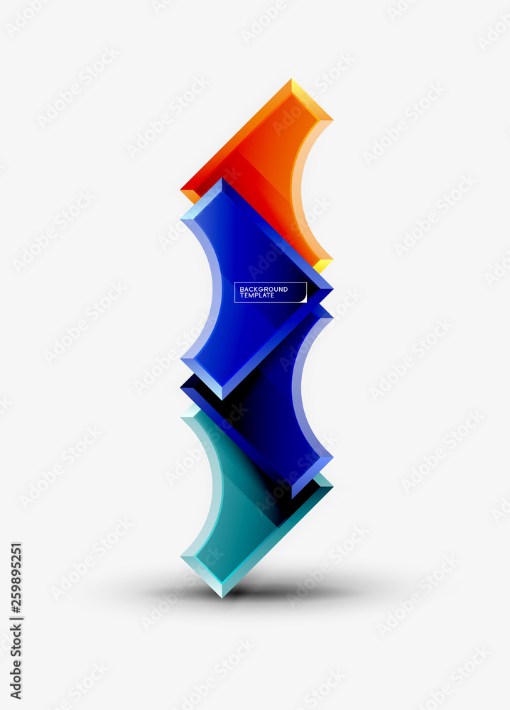 Modern geometrical abstract background Modern geometrical abstract background