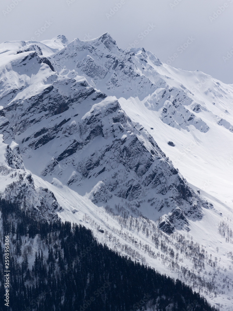 Obraz premium Mountains in winter