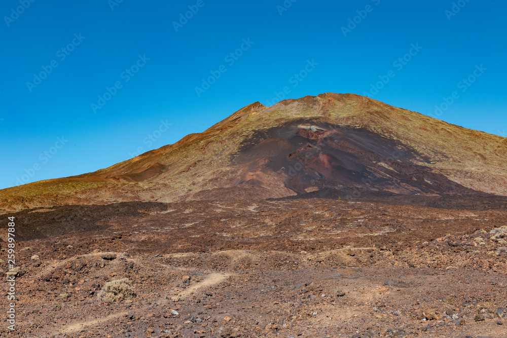 Volcano El Teide at El Teide National Parc in Tenerife. Canary Islands Spain