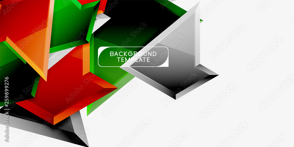 Bright colorful triangular poly 3d composition,abstract geometric background, minimal design, polygonal futuristic poster Bright colorful triangular poly 3d composition,abstract geometric background, minimal design, polygonal futuristic poster