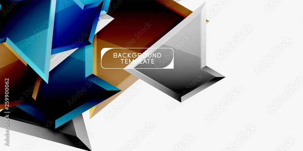 Bright colorful triangular poly 3d composition,abstract geometric background, minimal design, polygonal futuristic poster Bright colorful triangular poly 3d composition,abstract geometric background, minimal design, polygonal futuristic poster