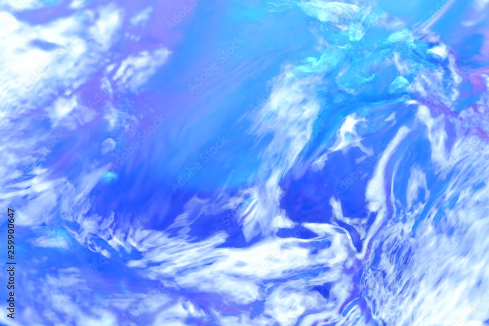 Obraz premium blue sky with clouds and sun