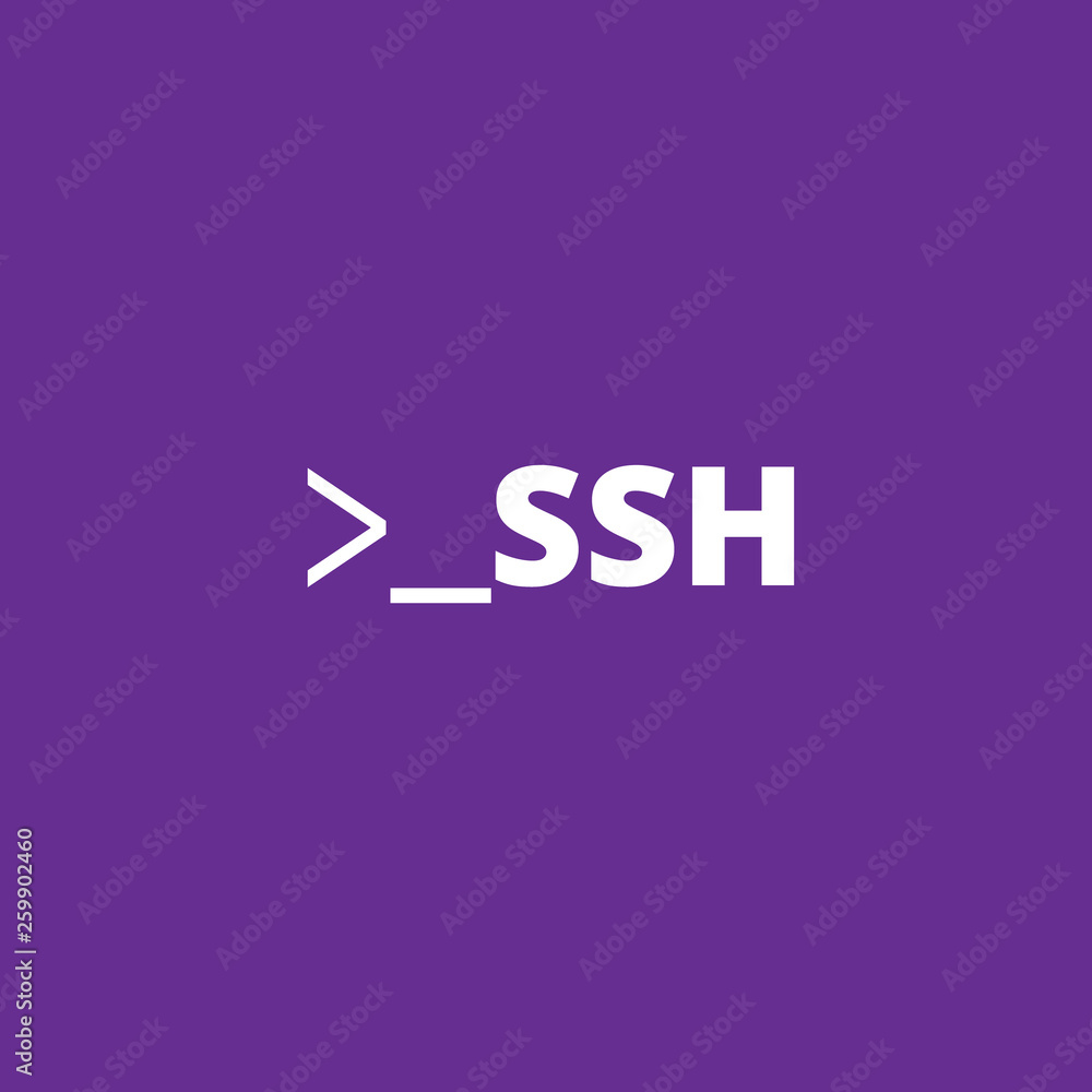 Secure Shell (SSH) concept illustration is a cryptographic network protocol for operating network services securely over an unsecured network. Secure Shell (SSH) concept illustration is a cryptographic network protocol for operating network services securely over an unsecured network.
