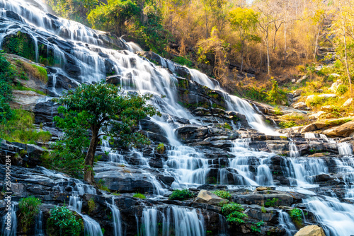 Fototapeta Naklejka Na Ścianę i Meble -  Mae Ya Waterfall in Chiang Mai, Thailand