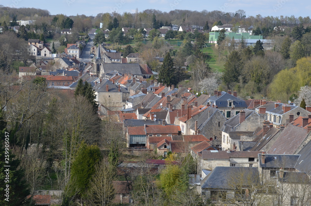 Fototapeta premium La Ferté-Milon, France