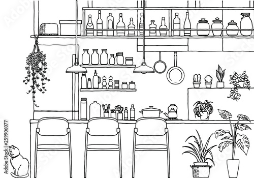 kitchen elevation 1