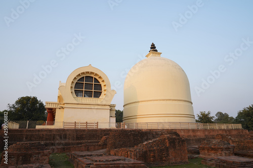 Nirvana place of of Buddha in Kushinagar, India