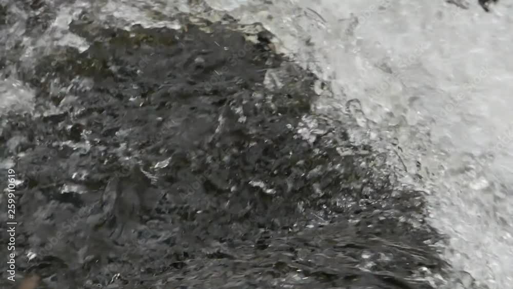 water flowing on a metal surface water flowing on a metal surface