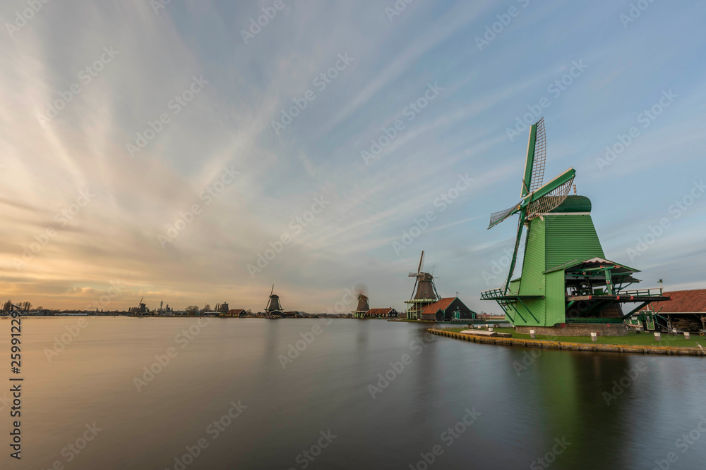 Zanes-Schans. Netherlands. Dutch, mill Zanes-Schans. Netherlands. Dutch, mill