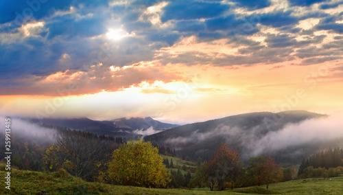 Daybreak in mountain © wildman