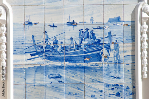 Azulejo in Funchal auf Madeira photo