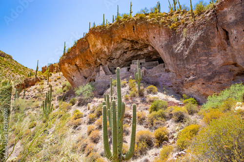Fotografia Tonto National Monument in Arizona, USA