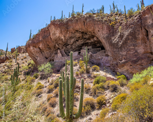 Tonto National Monument in Arizona, USA photo