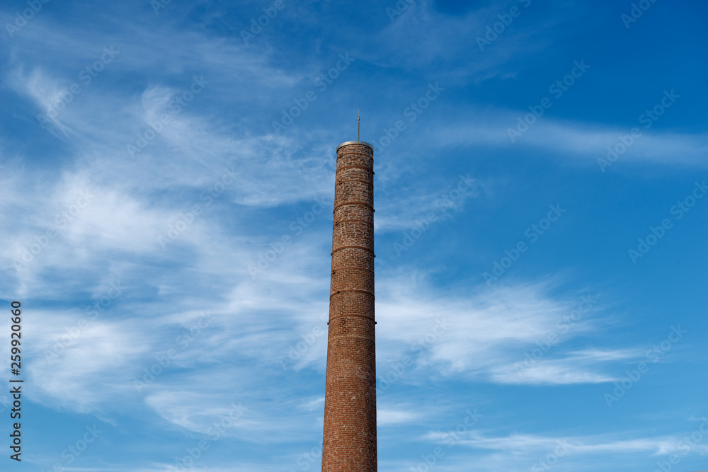 Old factory chimney factory