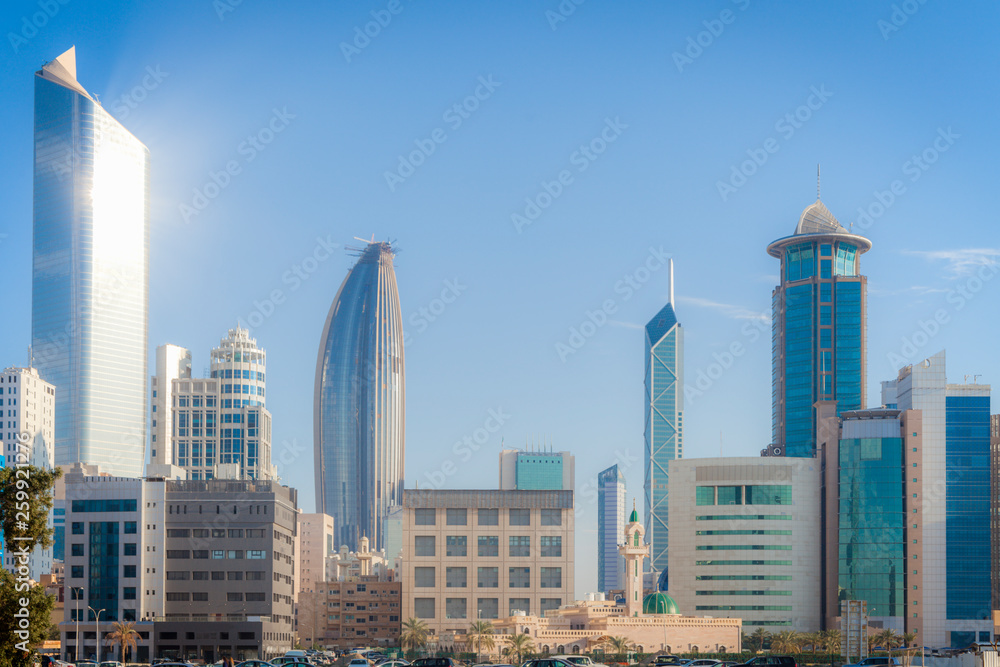 Obraz premium Architecture of Kuwait City
