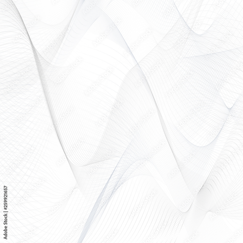 Abstract wavy lines background with grey & white colors, ideal for business, brochure cover designs. Abstract wavy lines background with grey & white colors, ideal for business, brochure cover designs.