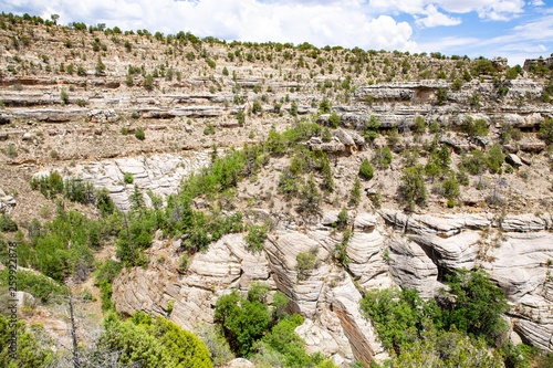 Walnut Canyon National Monument, indian ruins, Arizona, USA photo