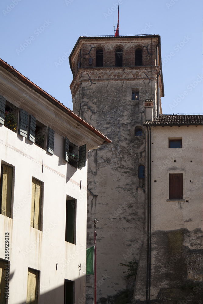 Fototapeta premium Borgo storico Asolo Treviso Italia