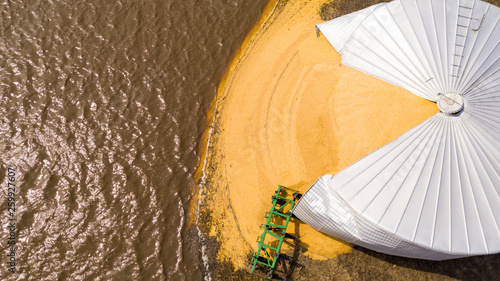 Iowa Farm Silo Burst By Midwest Flooding Disaster March 2019