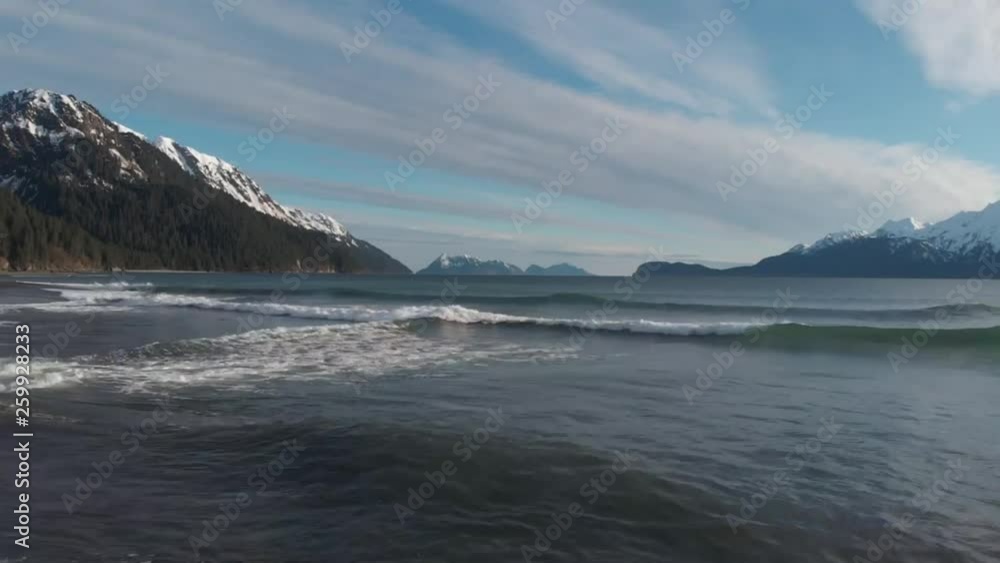 Ocean moving in Alaska Ocean moving in Alaska