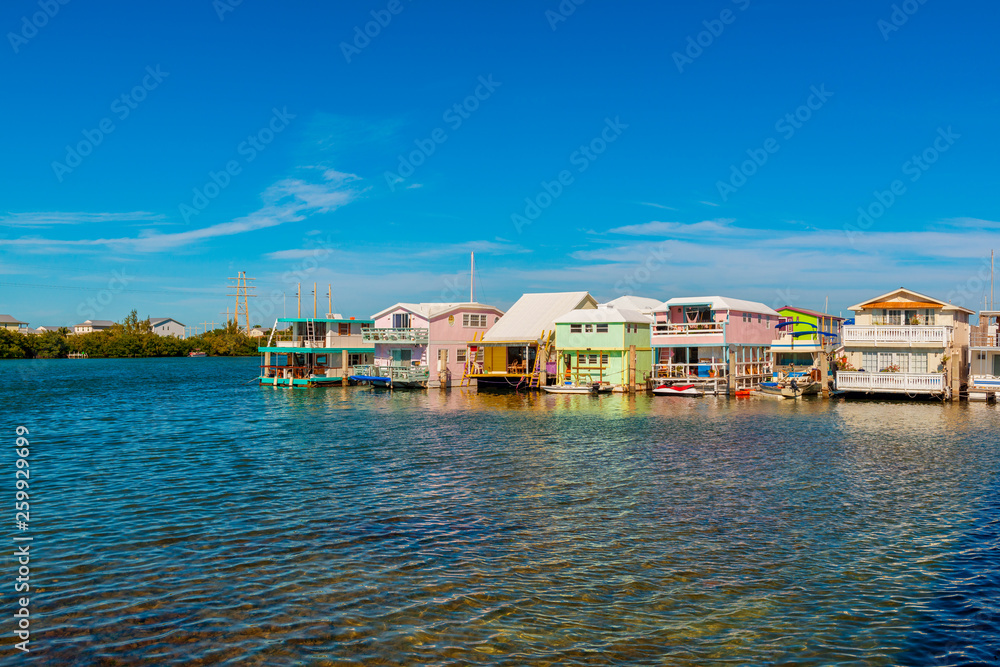 House Boats in Key West Florida USA