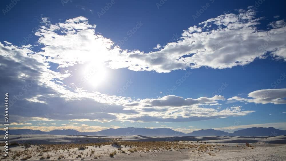 White Sands National Monument Time Lapse White Sands National Monument Time Lapse