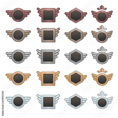 Portrait frames set