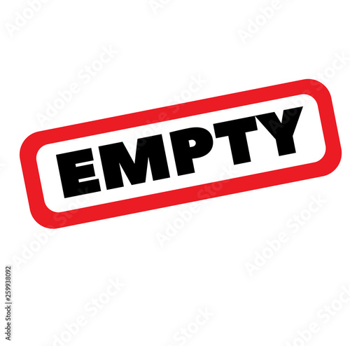 empty stamp on white