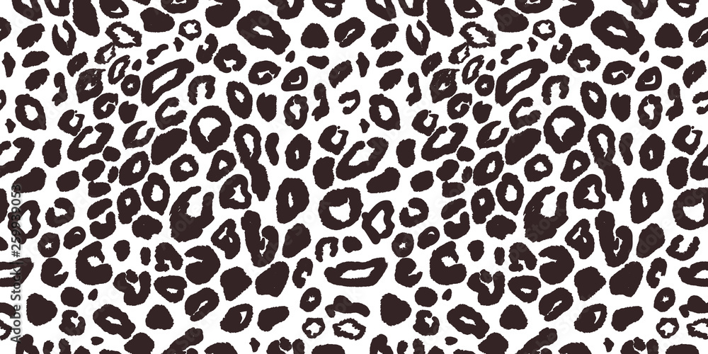 Leopard seamless pattern texture. Leopard seamless pattern texture.