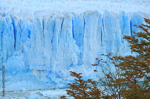 Perito Moreno Glacier in the Lake Agentino, Los Glaciares National Park, El Calafate, Patagonia, Argentina