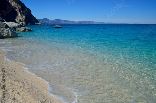 La spiaggia di Cala Goloritzè