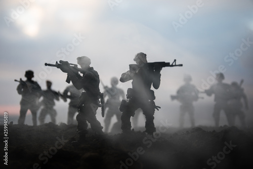 Canvastavla War Concept