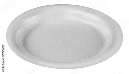 Plastic food tray,Styrofoam food tray isolated on white background
