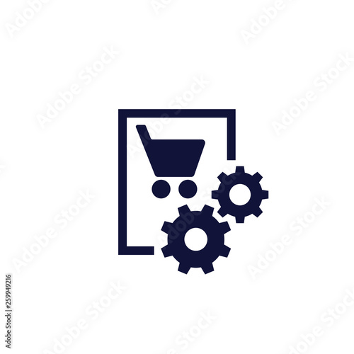 order, purchase processing icon