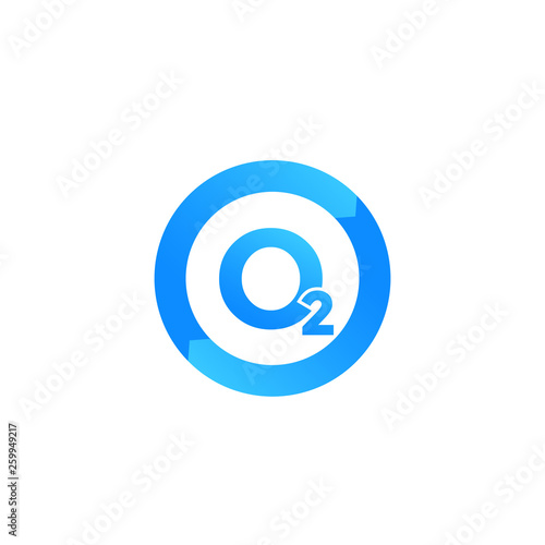 oxygen icon with arrows