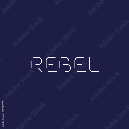 Rebel vector logo
