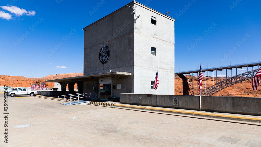 Obraz premium Clen Canyon Dam