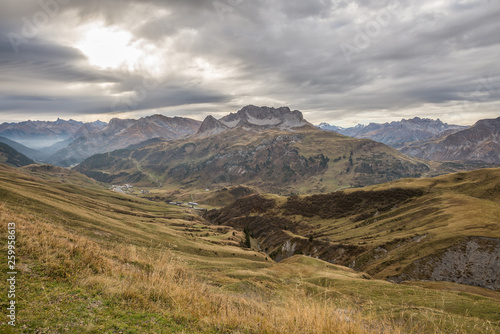 landscape in the mountains