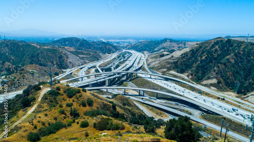 Newhall Pass California Highway