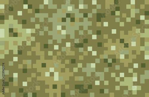 Pixel camouflage pattern