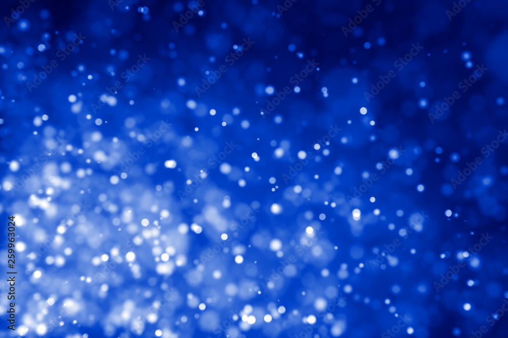 Glitter lights abstract blue background. Defocused bokeh illustration Glitter lights abstract blue background. Defocused bokeh illustration