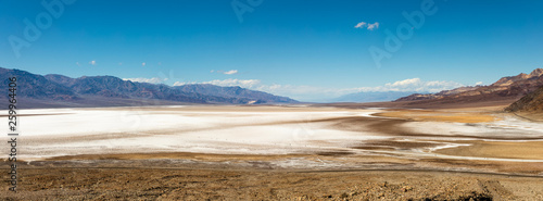Salt-Desert at Death Valley Bad Water Basin