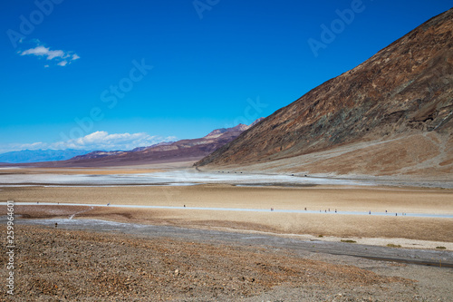 Salt-Desert at Death Valley Bad Water Basin