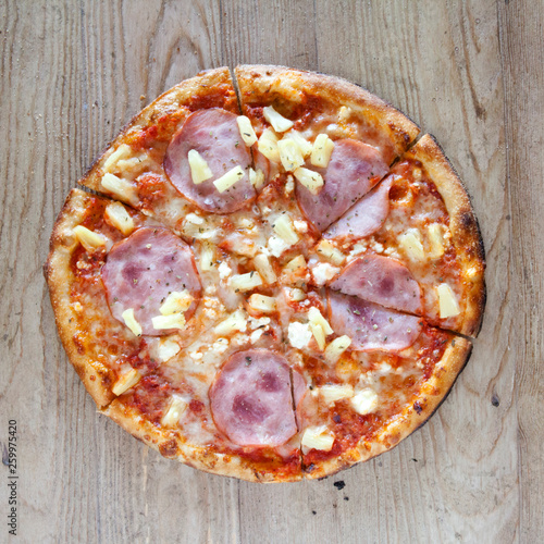 Candian Bacon and Pineapple...
