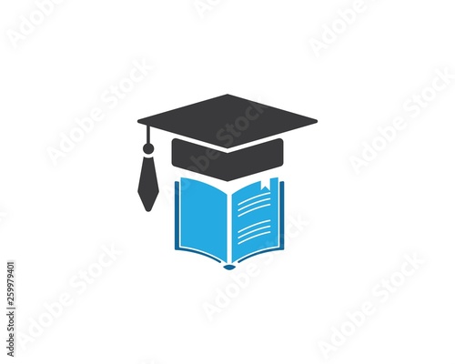 Wallpaper Mural book,paper,document logo,icon of education Template vector illustration Torontodigital.ca