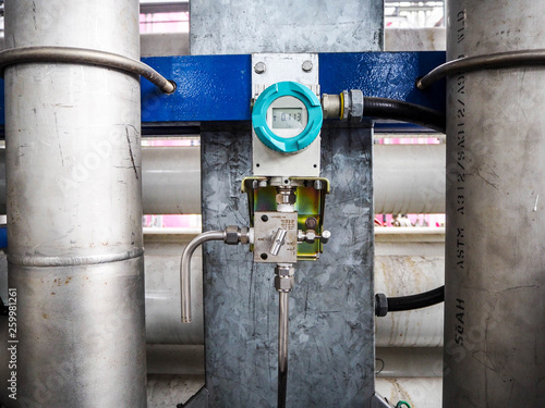 Pressure transmitter of condensor systems in Combined-Cycle Co-Generation Power Plant photo