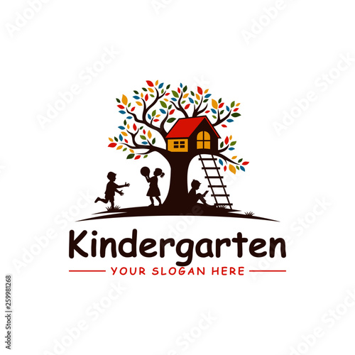 Kids Kindergarten Logo Templates