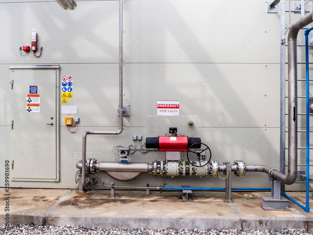 Pneumatic valve for On-Off type which apply industrial zone and popular ...